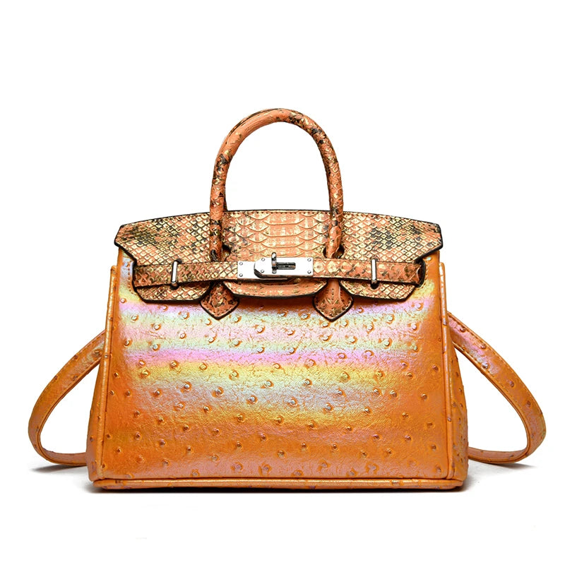 Oil Wax Leather Handbag