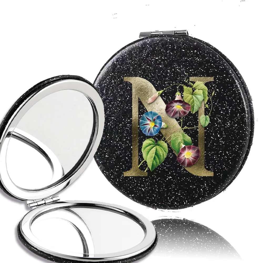 Glint Letter Floral Mirror