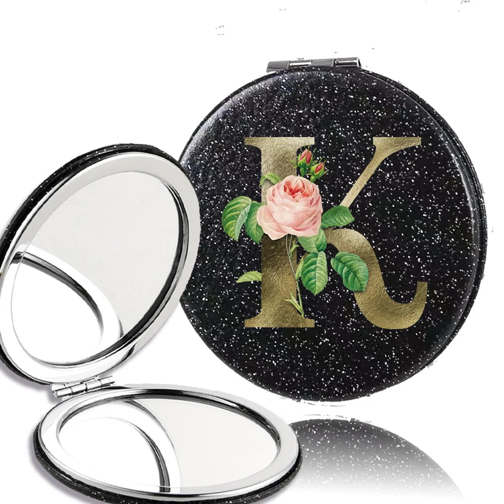 Glint Letter Floral Mirror