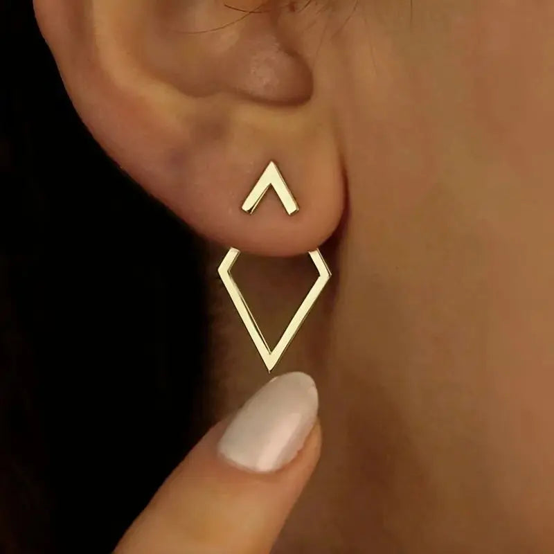 Minimalist Geometric Detachable Earrings