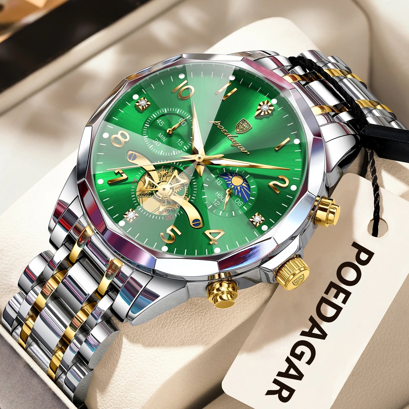 POEDAGAR 939 LUXURY MENS WATCH