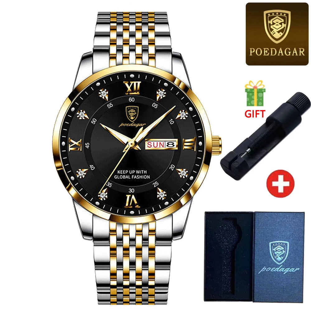 POEDAGAR 836 LUXURY MENS WATCH