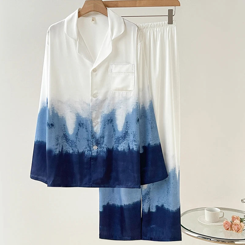 Print Flower  Pajamas Set