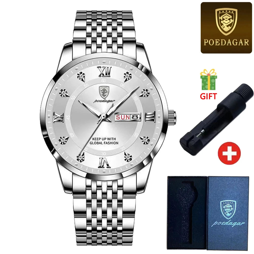 POEDAGAR 836 LUXURY MENS WATCH
