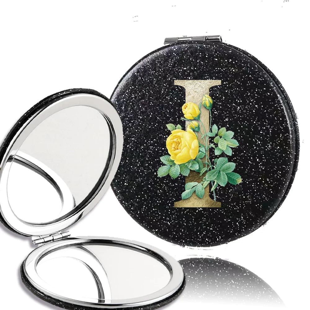 Glint Letter Floral Mirror