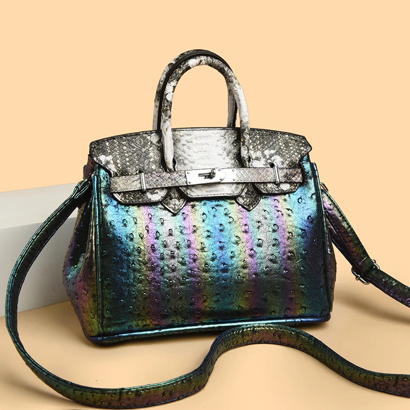 Oil Wax Leather Handbag