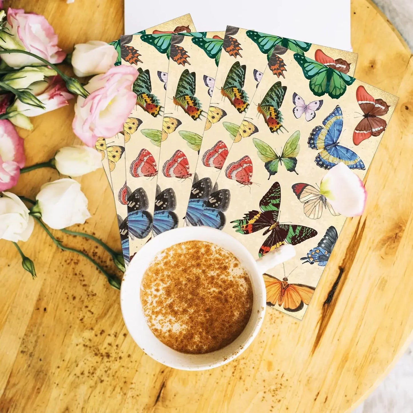 Vintage Butterfly Paper Napkins