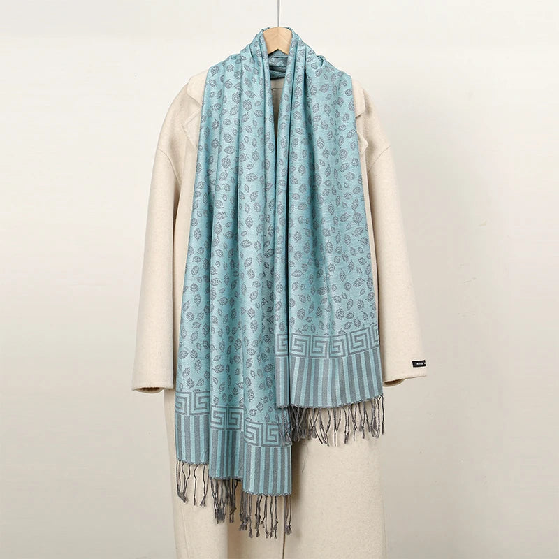 Luxury Thick Cashmere Women Shawl
