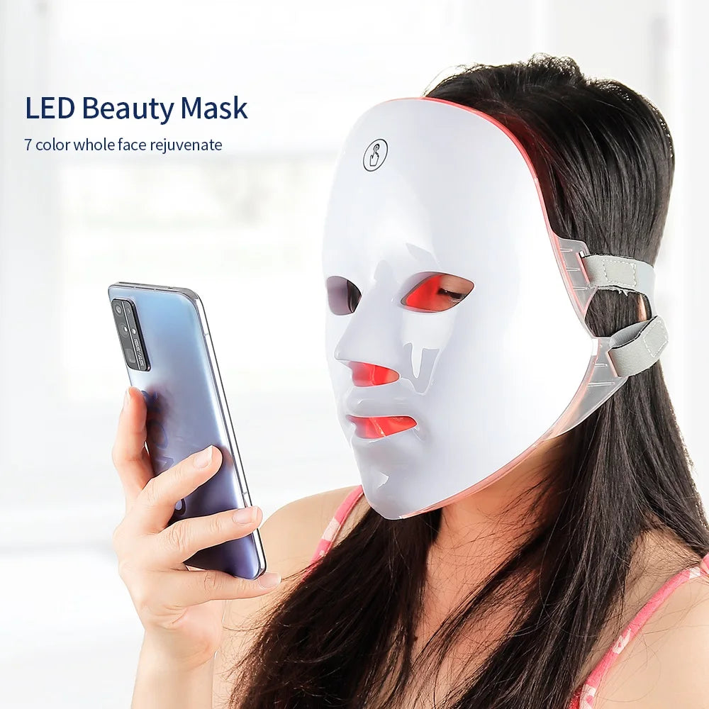 Wireless  LED Face And Neck Mask