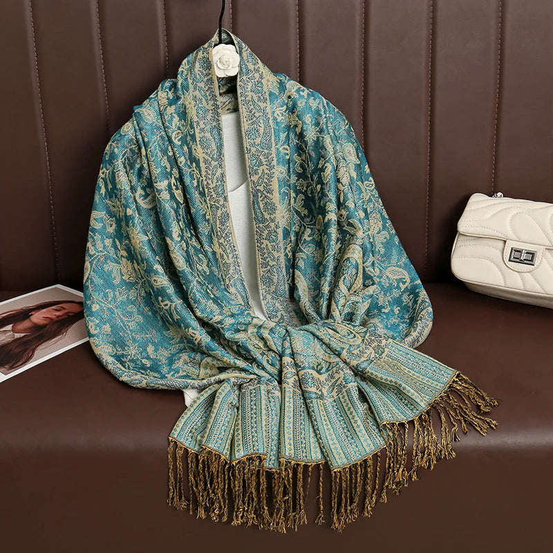 Foulard Print Shawl