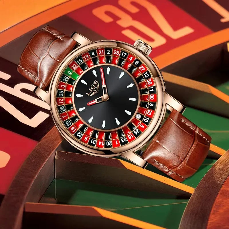 RUSSIAN ROULETTE CREATIVE MEN WATCH