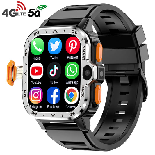 WIFI 5G SIM CARD Smart Watch GPS Navigation