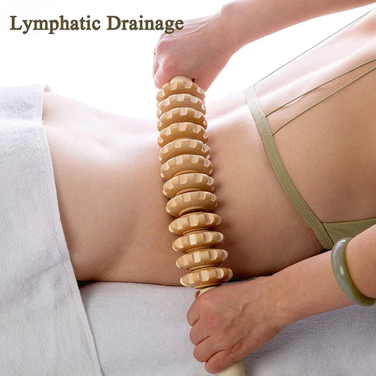 Bendable Wood Therapy Massage Roller