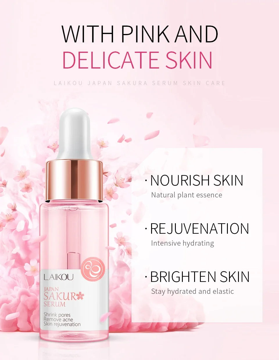 Sakura Face Essence  Anti-Wrinkle  Serum