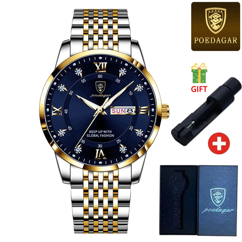 POEDAGAR 836 LUXURY MENS WATCH