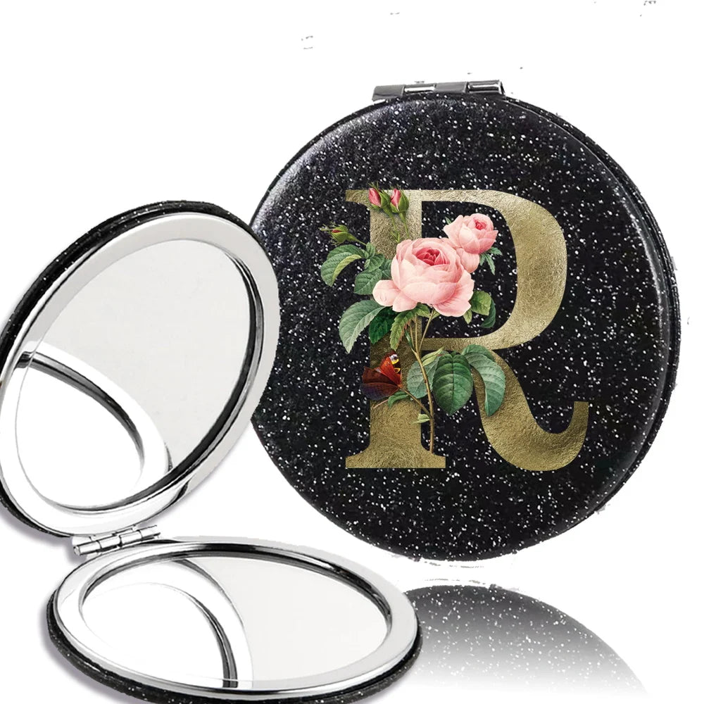 Glint Letter Floral Mirror