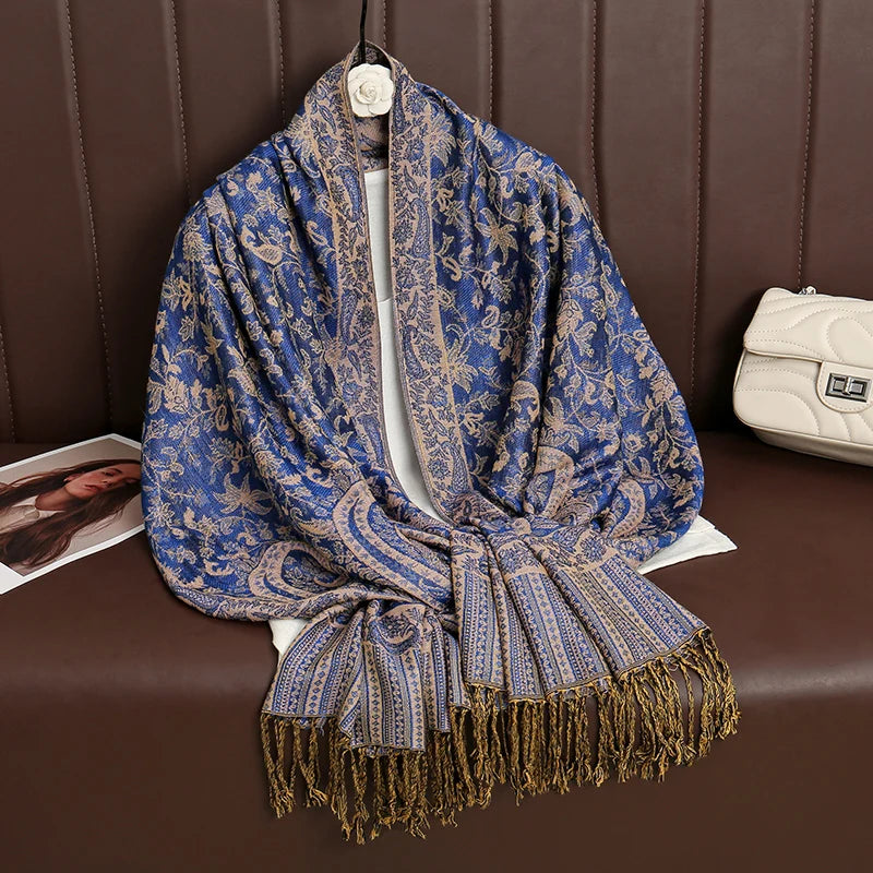 Foulard Print Shawl