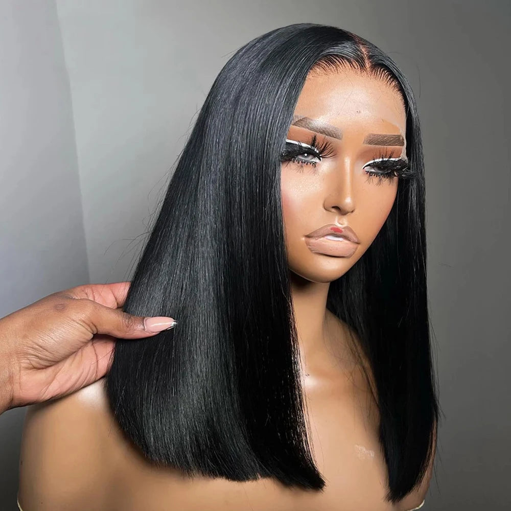 BOB Lace Front Human Hair Straight