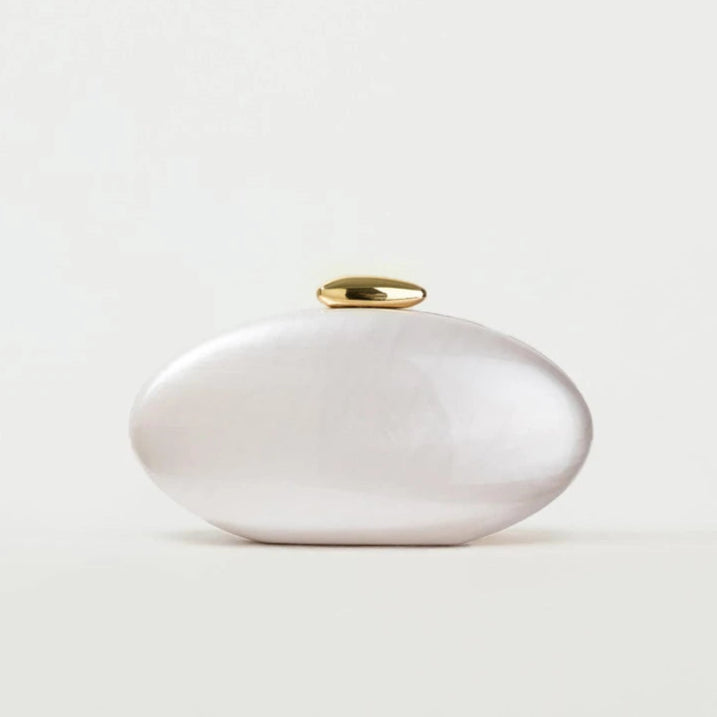 Egg  Acrylic Clutch Bag