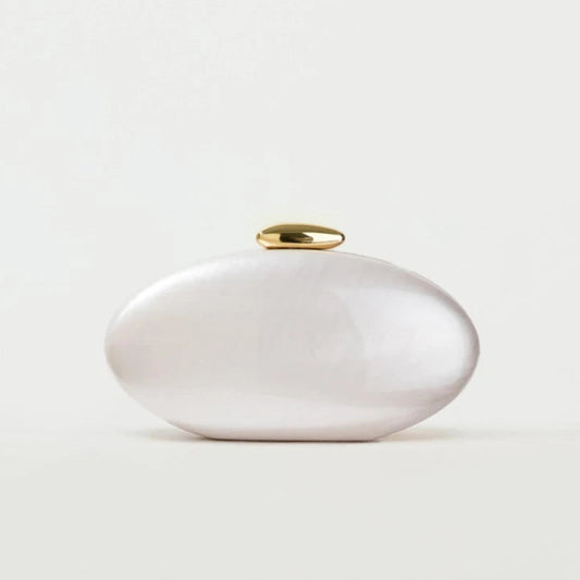 Egg  Acrylic Clutch Bag