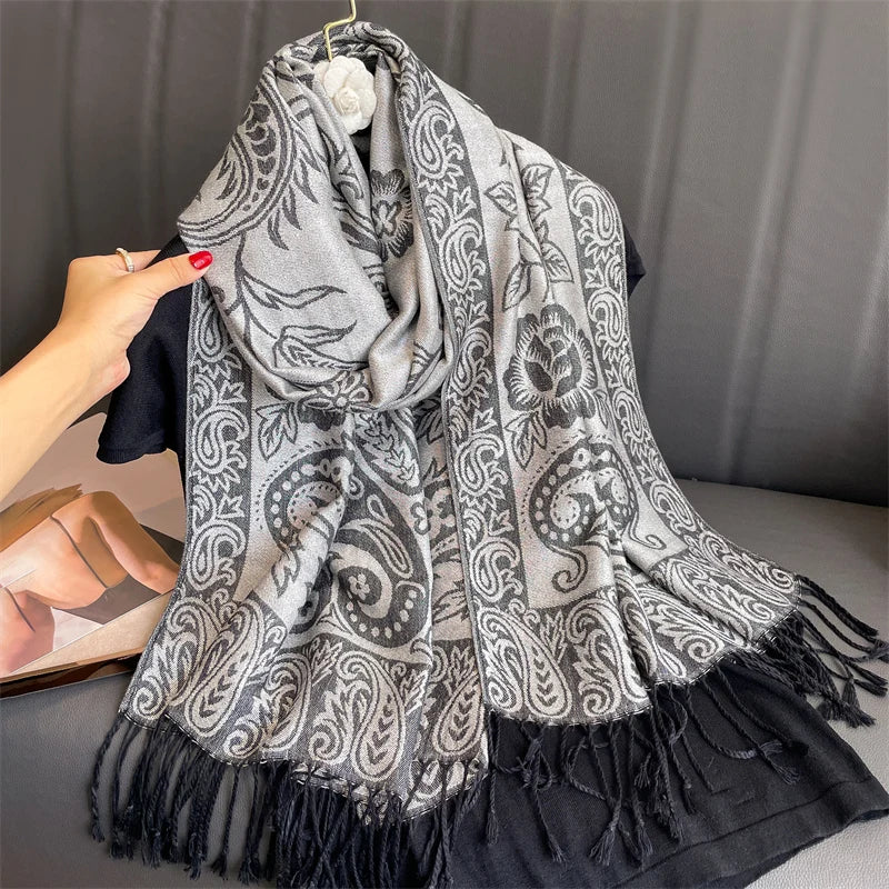 Foulard Print Shawl