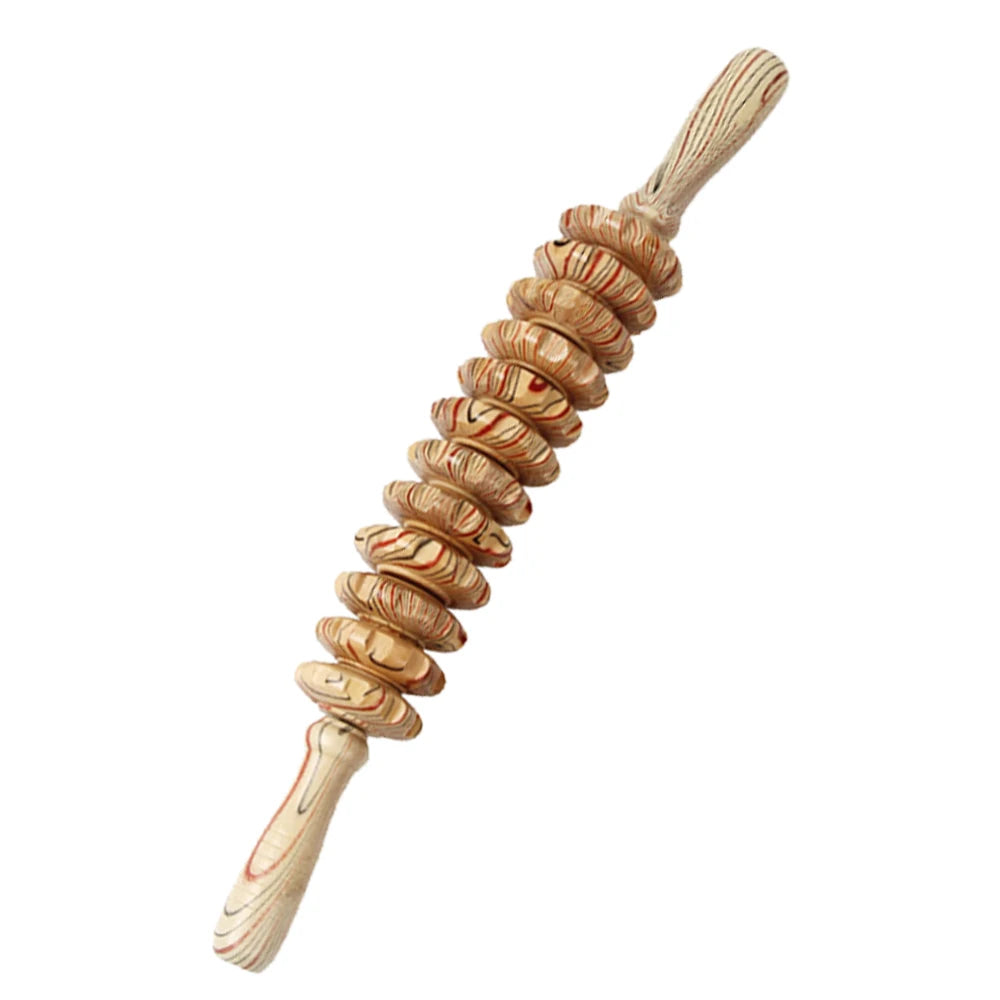 Bendable Wood Therapy Massage Roller