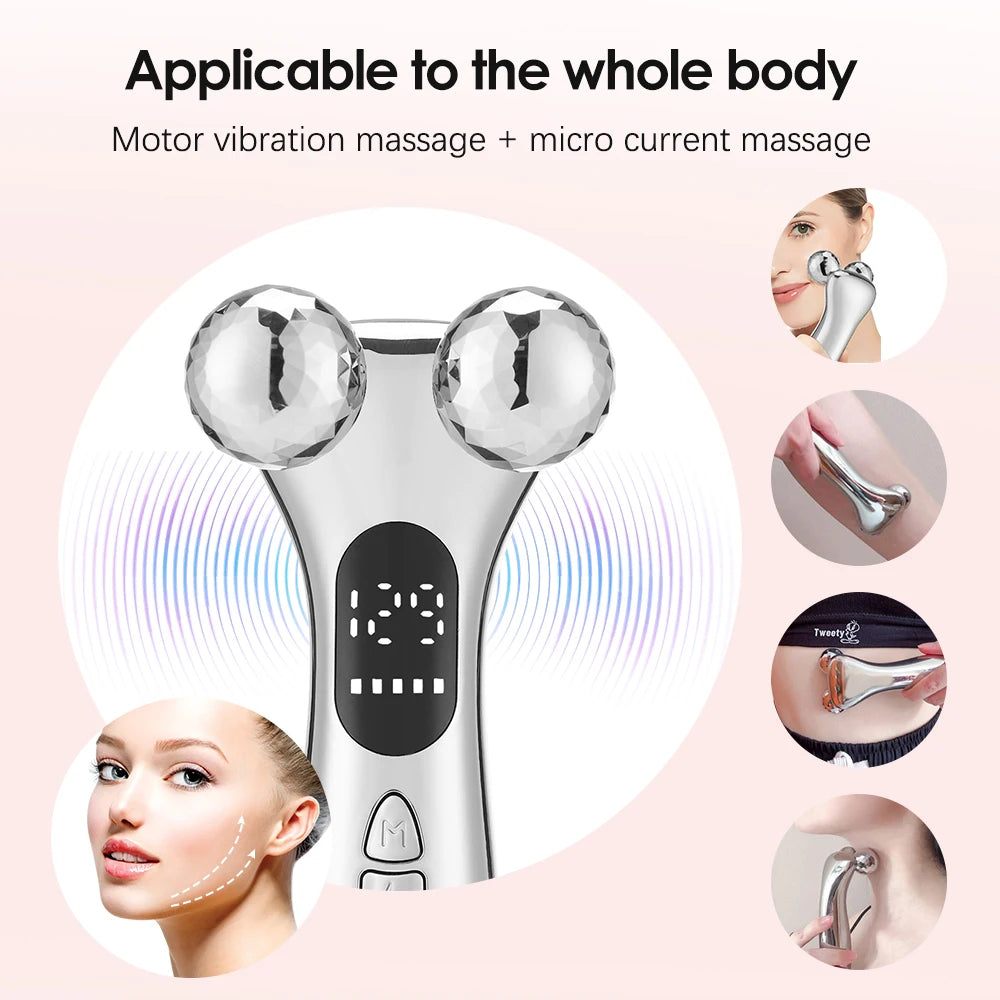 Electric Micro-Current Massage Roller