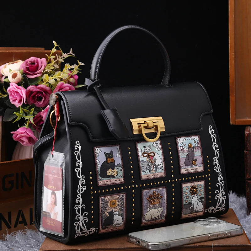 Luxury Painting Designer Handbag