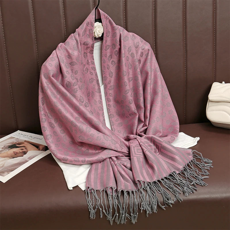 Luxury Thick Cashmere Women Shawl