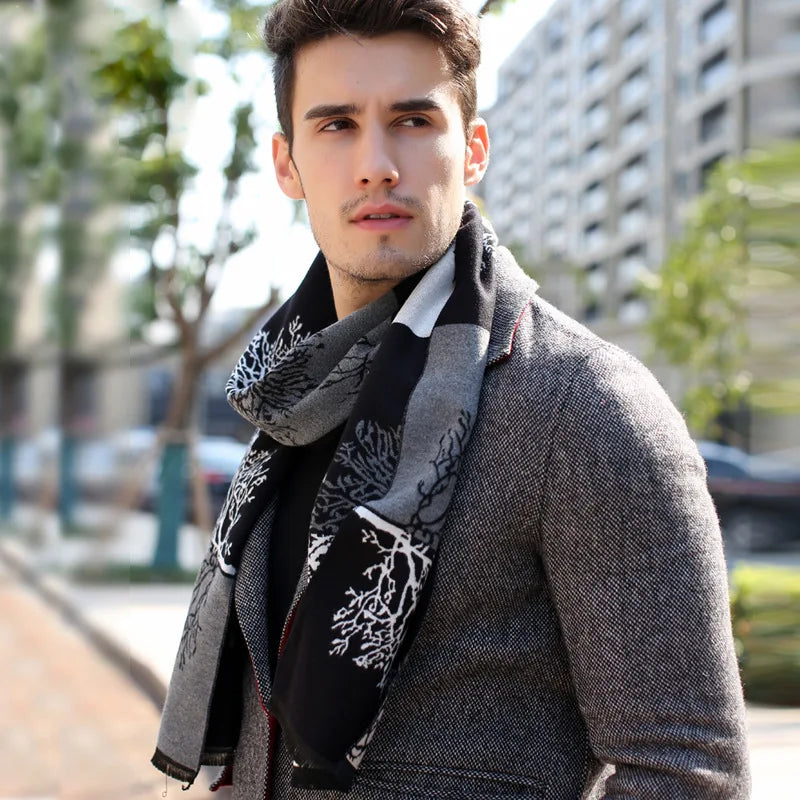 Horse Pattern Gentlemen Scarf