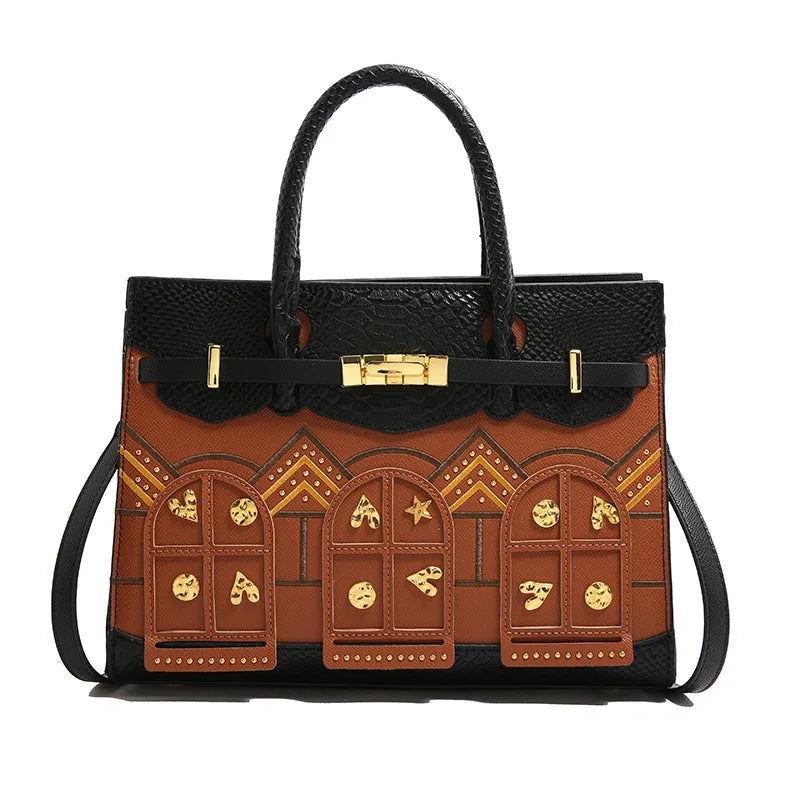 Versatile Top Handle Women Handbag