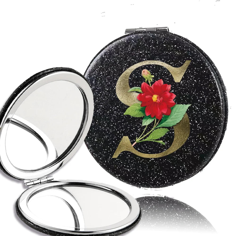 Glint Letter Floral Mirror