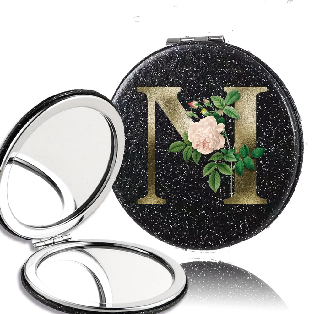 Glint Letter Floral Mirror