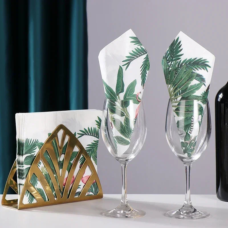 Tropical Flamingo Paper Napkins