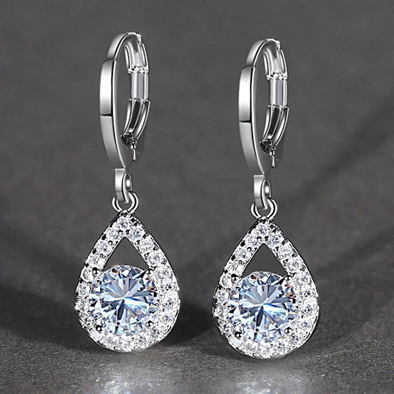 Waterdrop Crystal Earrings