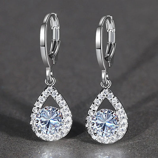 Waterdrop Crystal Earrings