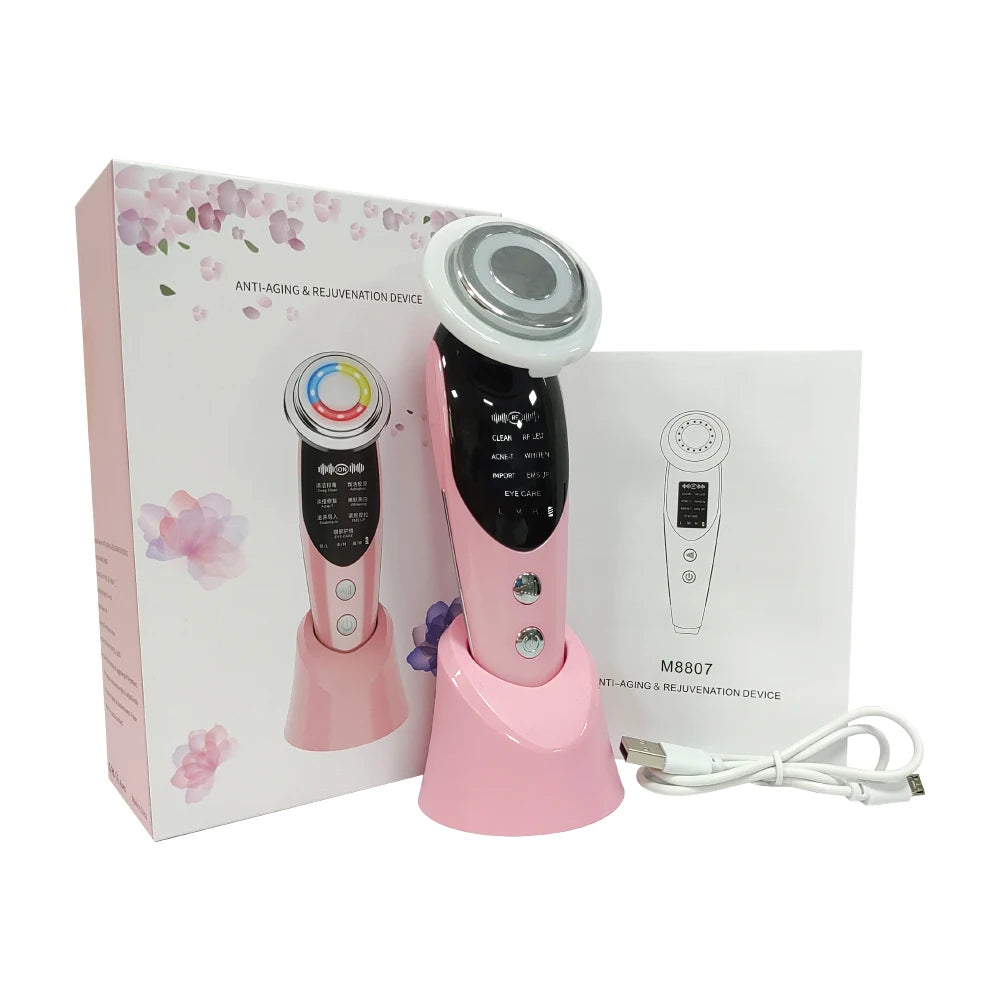 7 in 1 RF EMS Facial Massager