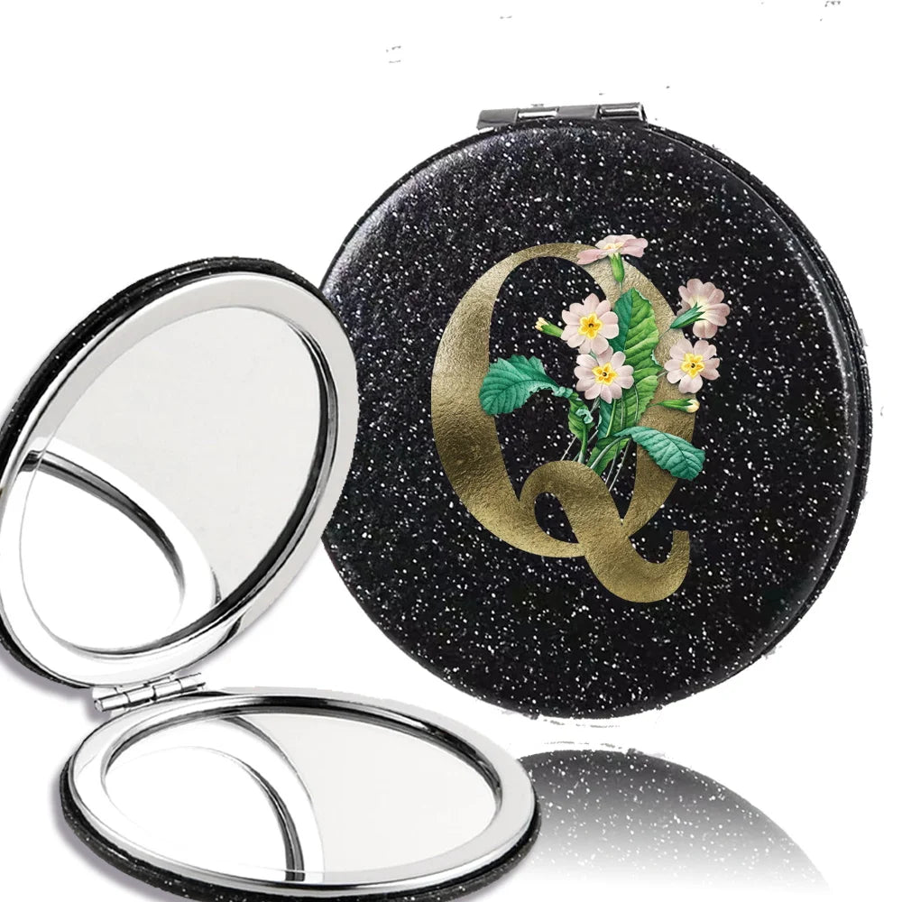 Glint Letter Floral Mirror