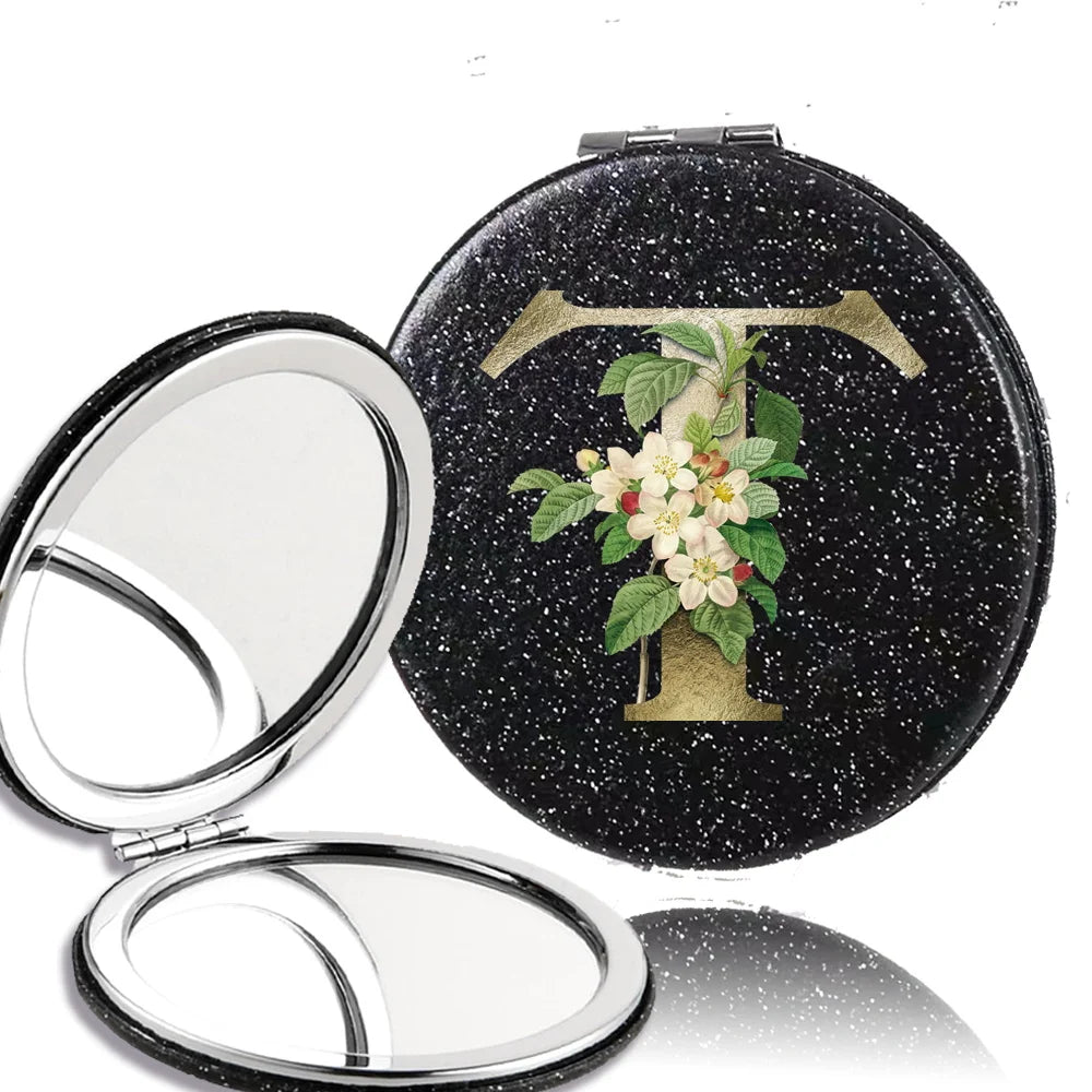 Glint Letter Floral Mirror