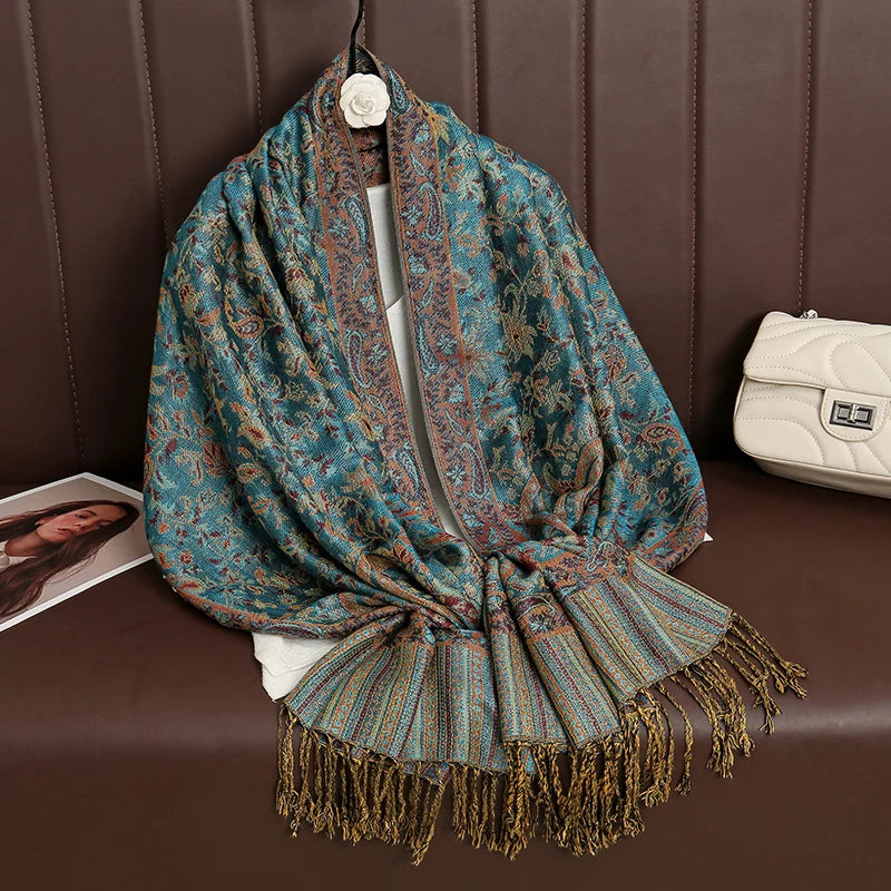 Foulard Print Shawl