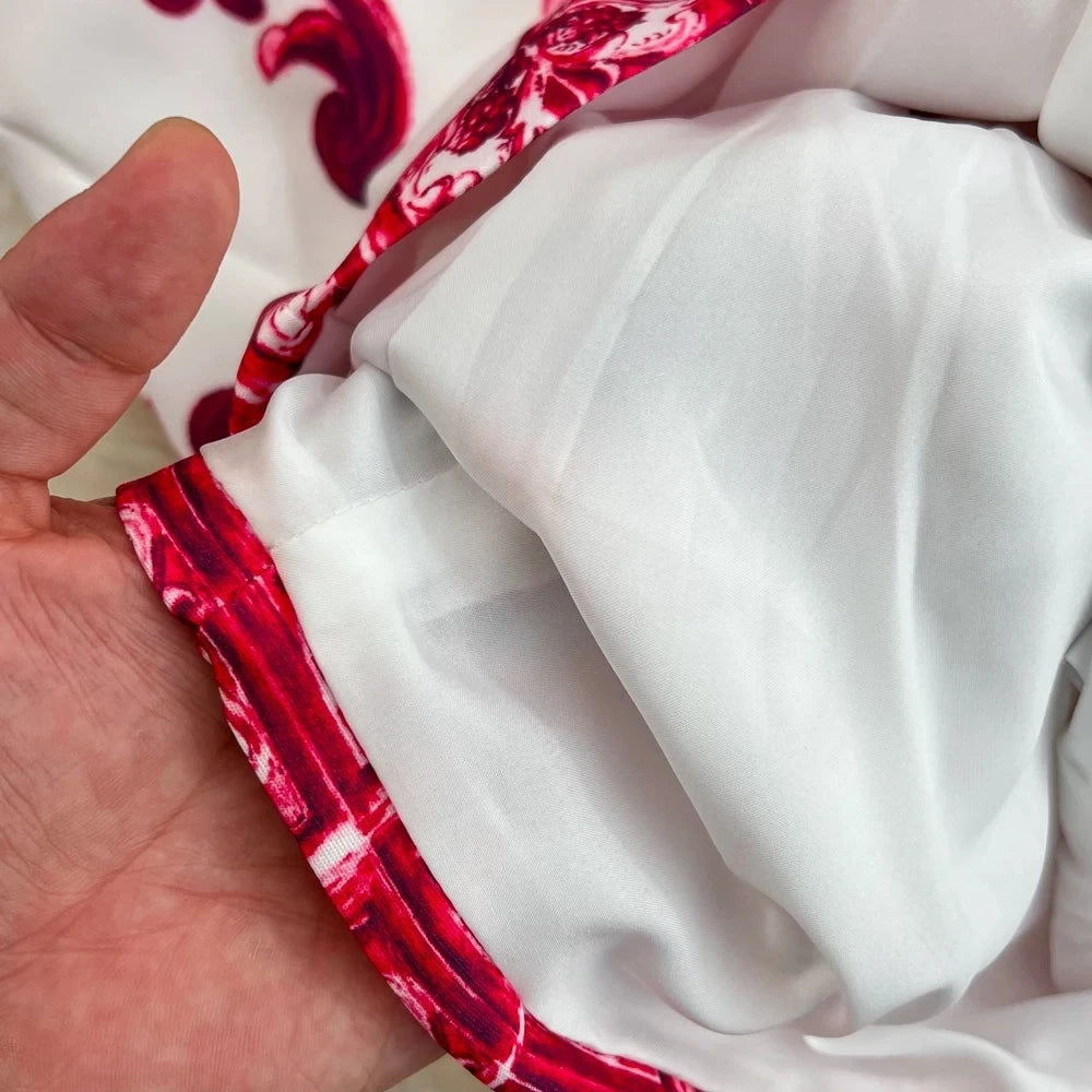 Summer Sleeveless Porcelain Dress